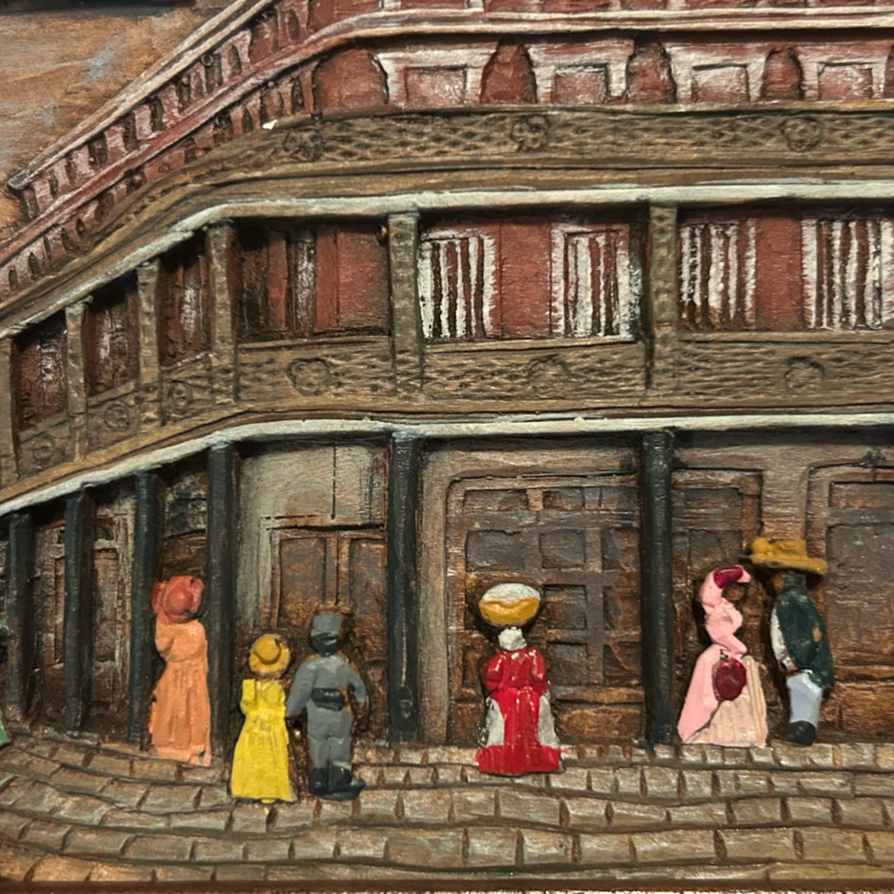 Kay Glenn New Orleans Street Scenes Woodgraph/Relief Carving Signed & Numbered - Picture 11 of 16